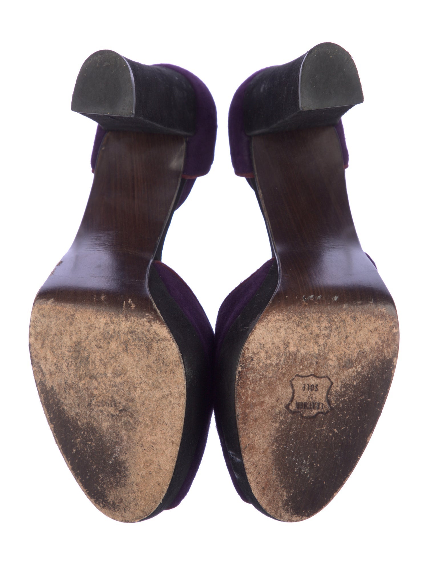 Stuart Weitzman Suede D'Orsay Pumps